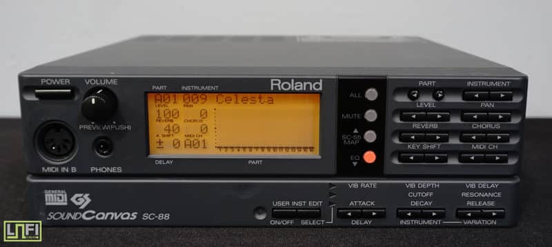 Roland Sound Canvas SC-88 Polyphonic Sound Module w/ Effects & MIDI image 1