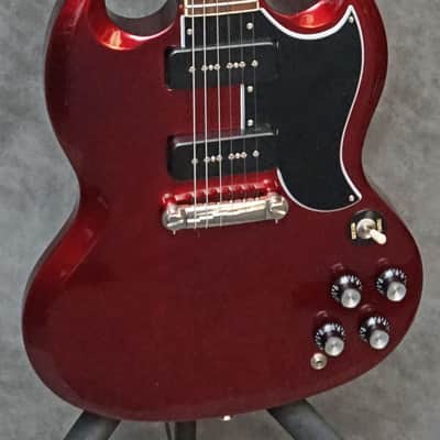 Epiphone SG Special P90 Sparkling Burgundy with Gig Bag and Pro Setup image 1