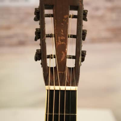 Martin Martin acoustic guitar made in New York City circa 1867-1880. Natural. Style 30. Size 0. image 9