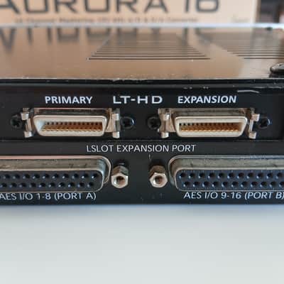 Lynx Aurora 16 16-Channel Mastering AD/DA Converter with LT-HD Pro Tools HD Card 2000s - Silver image 3