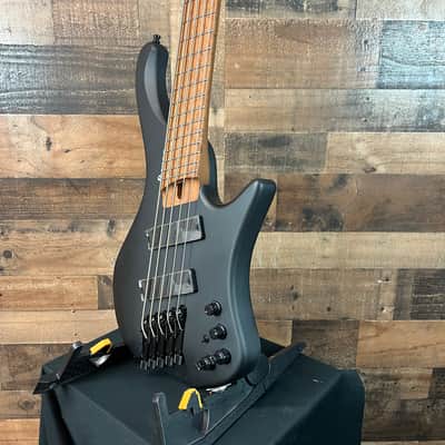 Ibanez Bass Workshop EHB1005MS Bass Guitar - Black Flat, Free Ship, 821 image 3
