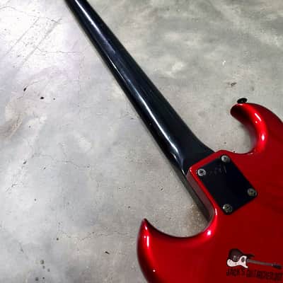 Westone Spectrum GT 4-String MIJ Electric Bass Guitar (1980s, Blood Red Metallic) image 22