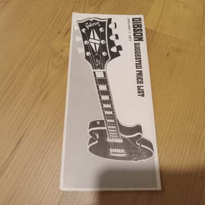 Vintage 1977 Gibson Full-Line Price List! Rare, Original Case Candy, Paperwork! image 1