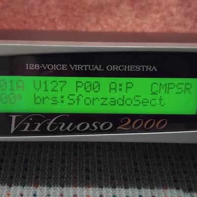 E-MU Systems Virtuoso 2000 128-Voice Virtual Orchestra 2000 - Silver image 5