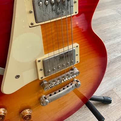 Epiphone Les Paul Standard Plus Top PRO - Left-Handed - Heritage Cherry Sunburst - w/ Hardshell Case image 8