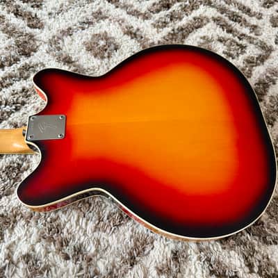Fender Coronado II with Rosewood Fretboard 1967 - Sunburst image 19