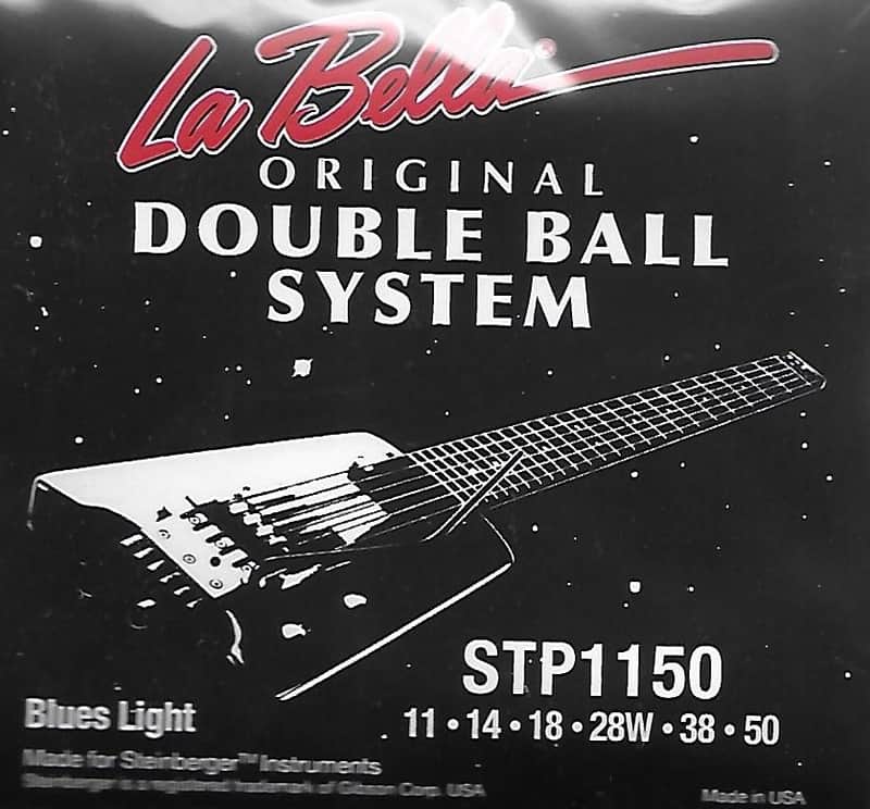 La Bella STP1150 Calibrated Double Ball Guitar Strings (TransTrem v2) – Blues Light 11-50 image 1