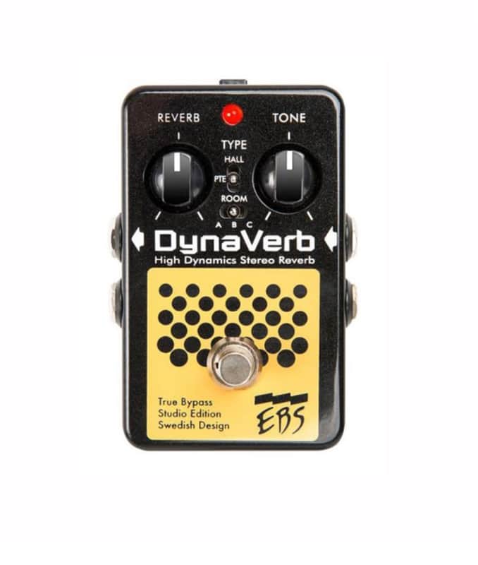EBS DynaVerb Limited Spring Edition Reverb Pedal   - New! image 1