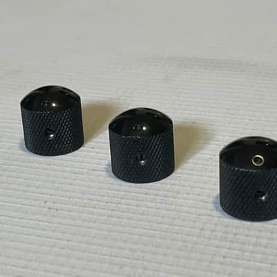 3 - Late 1980's Kramer USA Pacer Imperial & Sustainer Guitar Dome Volume Set Screw Knob