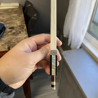 Pfretzschner Violin bow Silver Winding New Hair image 10