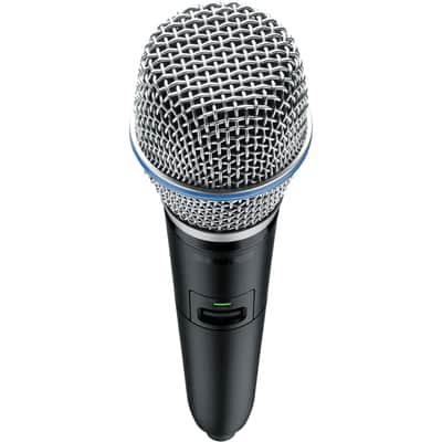 Shure GLXD24R+/B87A Digital Wireless Rack System with BETA 87A Microphone image 6