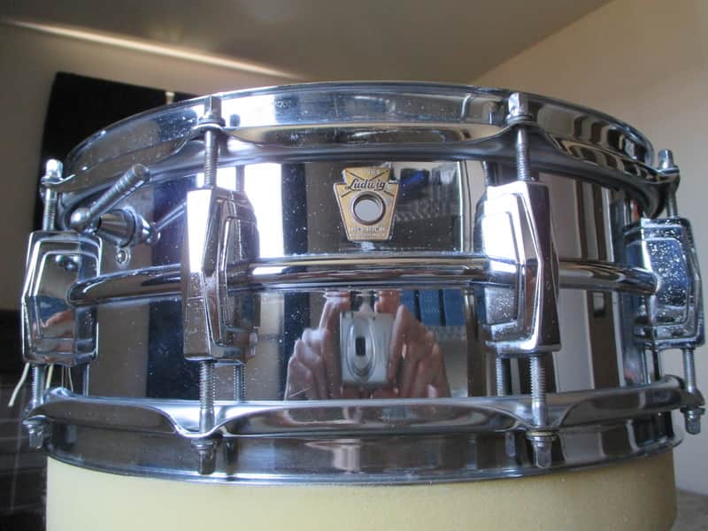 1967 LUDWIG LM400 SUPRAPHONIC SNARE DRUM - ( Nov 20 1967 )AWESOME! image 1