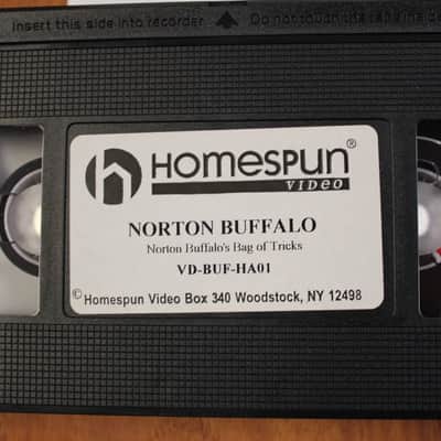 1994 Norton Buffalo Bag of Tricks Harmonica Power Homespun VHS Video image 4