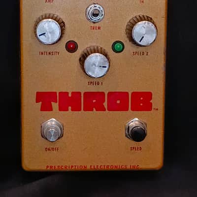 Prescription Electronics Throb Tremolo Pedal- Dual Speed Trem/Chop Modulator image 1