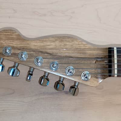 Four Winds JX72 Jazzmaster style Black Limba Stoptail Offset * Mojotone Firebird Pickups * USA Luthier Handmade image 15