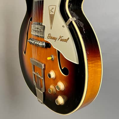 Kay K8700 Barney Kessel Jazz Special w/ Kelvinator 1959 Shaded Sunburst image 7