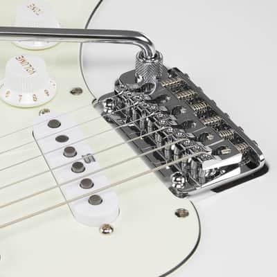 Ibanez LM1-LWH Luca Mantovanelli Signature Electric Guitar 6-String - Luna White + Case image 24