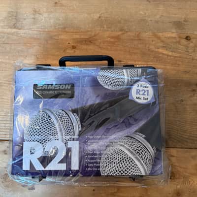 Samson R21 Cardioid Dynamic Vocal/Presentation Microphone (3 Pack) 2010s - Black image 11