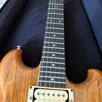 RARE & Collectable 1970s Kasuga SC-800 Scorpion Natural Neck-Through DiMarzio Pickups Japan Vintage MIJ image 9