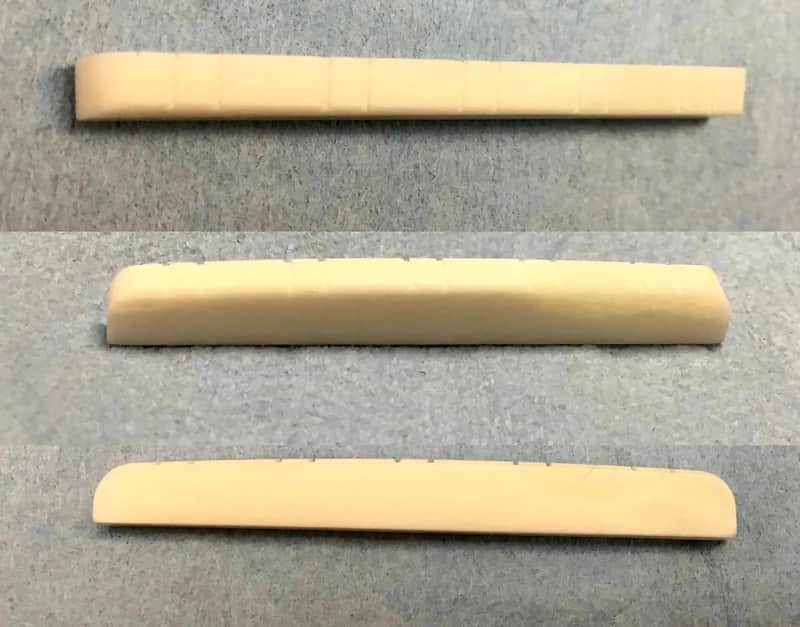 MORTone 10 string 48mm Electric Guitar to mandocello / cittern conversion nut image 1