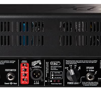 Hughes & Kettner TubeMeister Deluxe 20 2-Channel 20-Watt Guitar Amp Head 2016 - 2021 - Black image 3