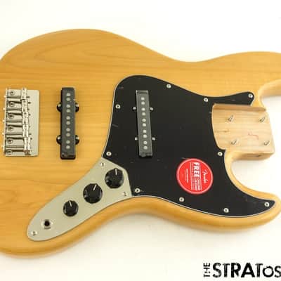 LOADED Fender Squier Classic Vibe 70s Jazz J Bass V 5 String BODY, Natural image 1