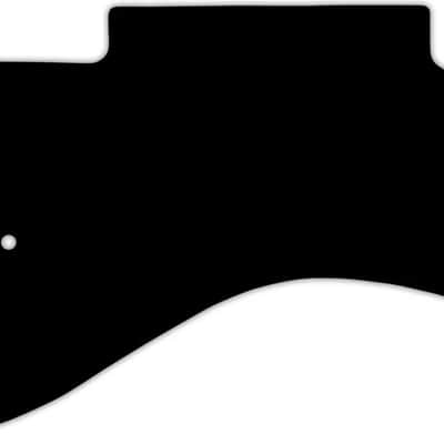 WD Custom Pickguard For Epiphone Riviera #01 Black