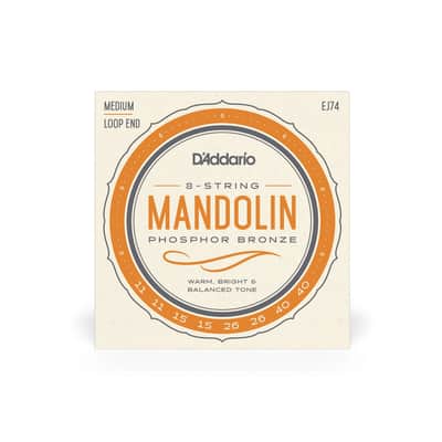 D'addario EJ74 Medium Mandolin String Set image 1
