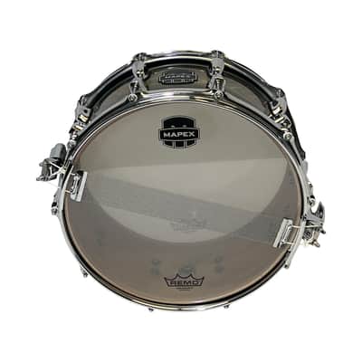 Mapex Saturn VI 14"x6.5" Snare Drum - Black Ink Burst image 7