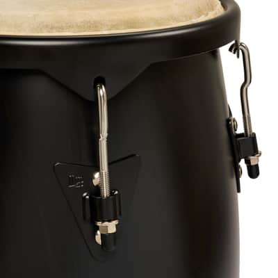 LP Latin Percussion City II 10-11 Conga Set Mango Black W/double Stand imagen 5