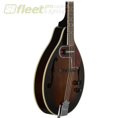 Ibanez M510EDVS A-Style Acoustic-Electric Mandolin - Dark Vintage Sunburst image 8