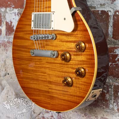 Orville Les Paul LPS-80F Photo Flame 1998 Cherry Sunburst MIJ Japan image 5