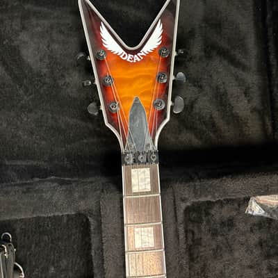 Dean V Select Floyd Quilt Maple Trans Brazilia image 3