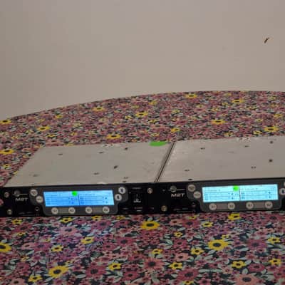 2X Lectrosonics M2T IEM Digital Half-Rack Transmitter with Dante & Duet IEM Kit image 3