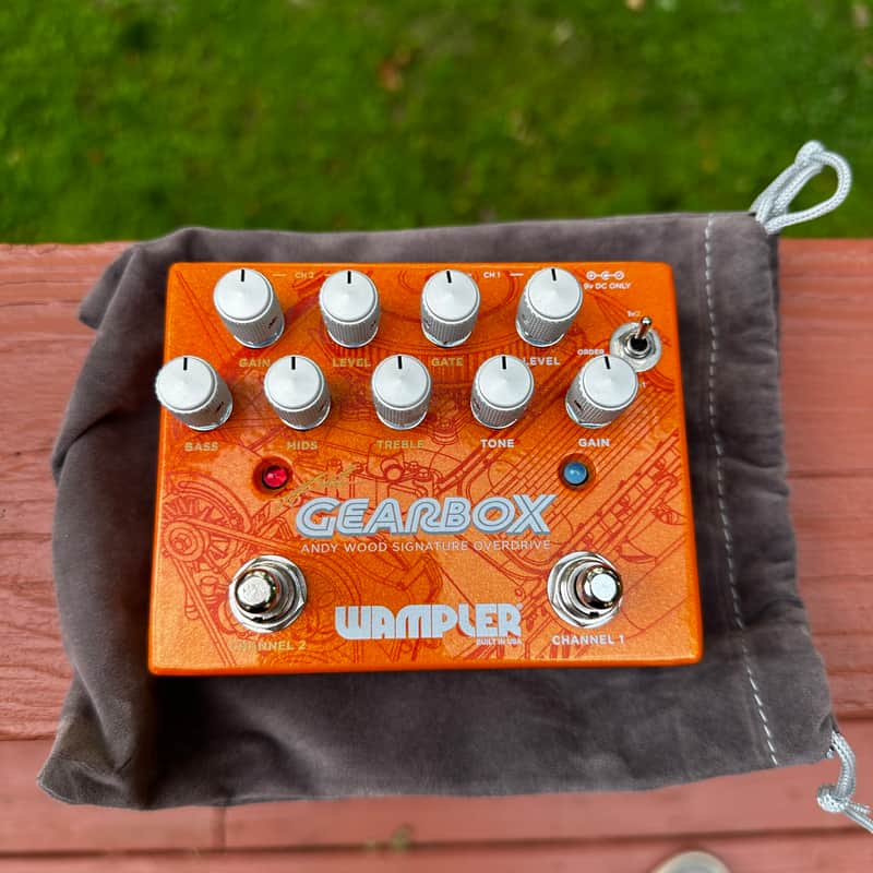 Wampler  Gearbox - Andy Wood Signature Overdrive  2021 - Orange image 1