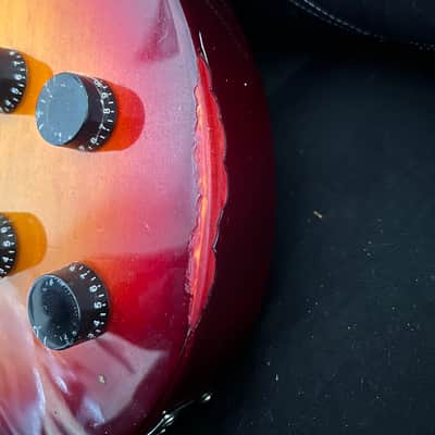 Peavey SC-1 Single Cut Red Sunburst image 3