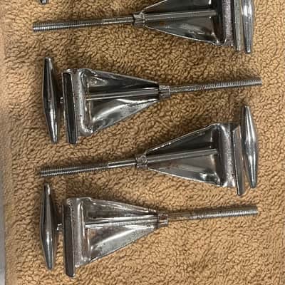Slingerland Bass claws and rods 60s - Chrome image 2