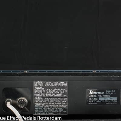 Ibanez AD-100 Analog Delay 1983 Japan s/n 300745 with MN3005 BBD image 4