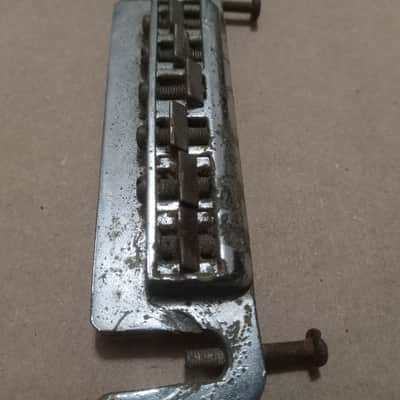 Vintage 1970's Leo Quan "Pat. Appl'd For" Badass Wraparound Guitar Bridge! Original Part! image 4