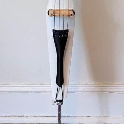 Stagg cello to KYDD 27" scale Bass Conversion 2026 - White image 1