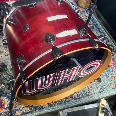 Zak Starkey's, THE WHO, DW/Zildjian 1999 Tour Set, 7-Piece Collector's Maple "Concert For New York"! image 10