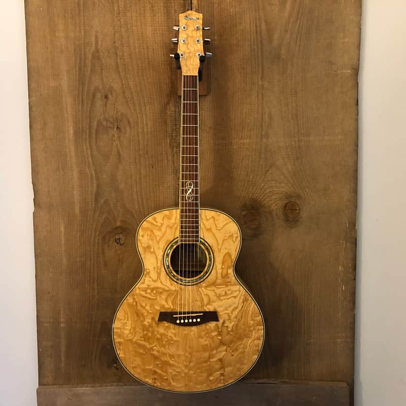 Ibanez EW20ASNT1201 Exotic Wood Series Acoustic Guitar Natural