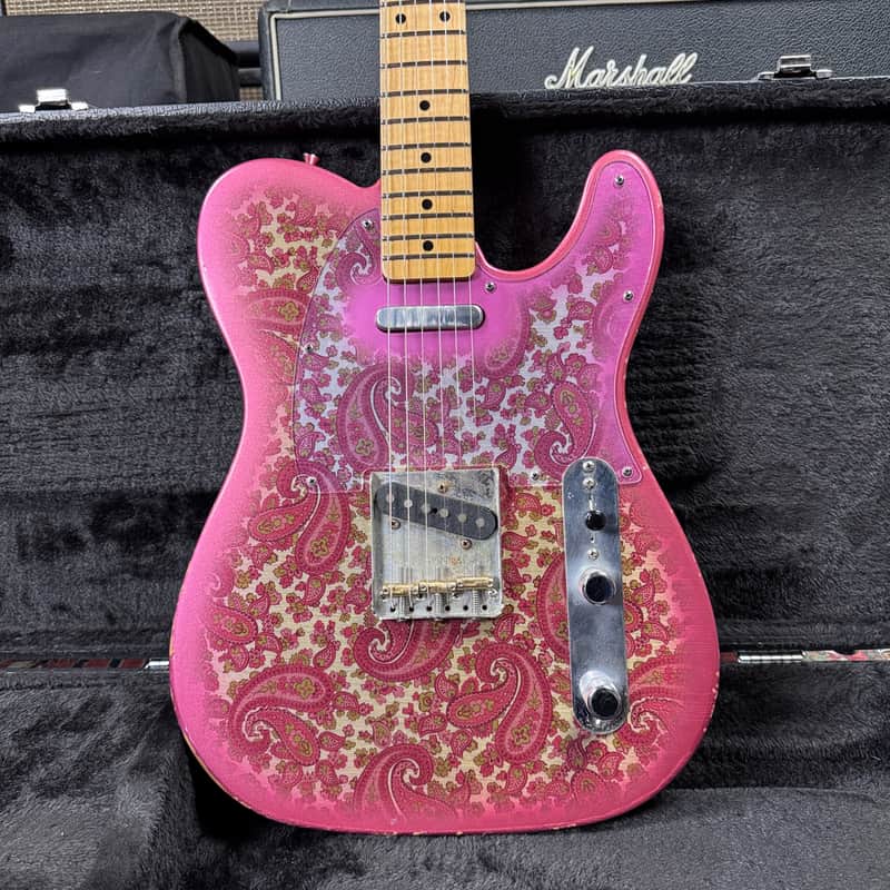 Riggio Tango Pink Paisley Alder Route 66 PUs by Joe Riggio - 2021 image 1