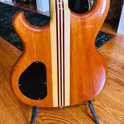 Alembic Spoiler SMB 5-String Bass 1989 - 5A Quilted Maple Top image 10