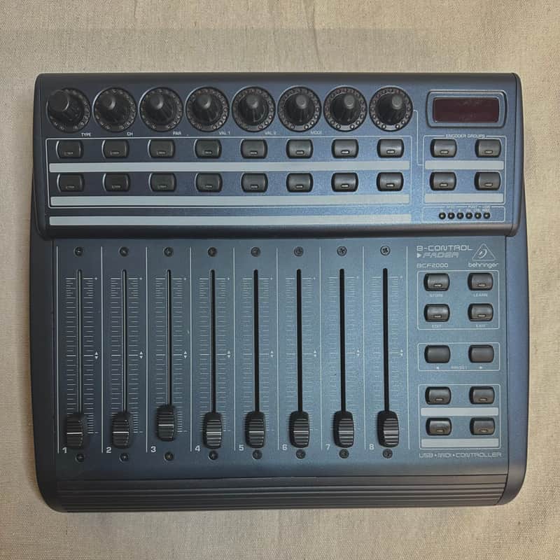 Behringer B-Control BCF2000 USB MIDI DAW Fader Controller 2010s - Standard image 1