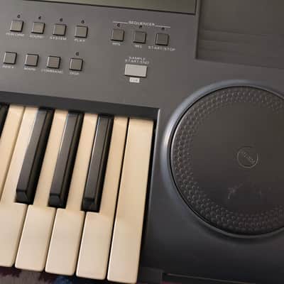 Roland DJ-70 - 1992 Digital Sampling Keyboard Scratch Wheel imagen 12