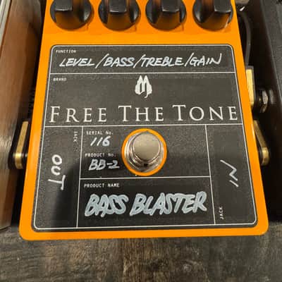 Free The Tone BB-2 Bass Blaster Overdrive Pedal | Reverb