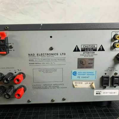 NAD Surround Sound Receiver AV-716 image 9