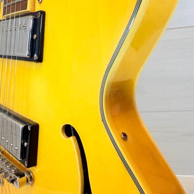 Jay Turser JT137DC Semi-Hollow Electric Guitar – Natural – Modified Hardware – Player Grade 335 Style image 11