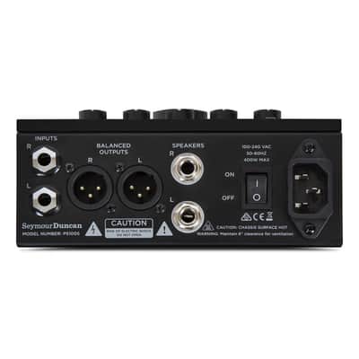 Seymour Duncan Powerstage 100 - 100w Stereo Guitar Amp Pedal - Black image 3